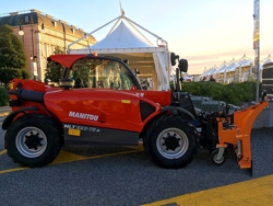 schneeschild mit aufnahme für teleskoplader manitou mod ssh 04 3 0 m manitou