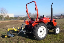 verstellbarer dreipunktanbau