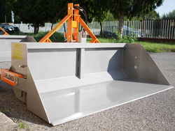 hydraulische kippmulde 180 cm breit schwere ausführung mod pri 180 h