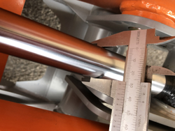 holzzange holzgreifer mit rotator für kräne und mini bagger 1 8 bis 3 5t mod dk 11c gr 30f