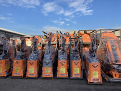 hydraulischer böschungsmulcher mit auslegearm für traktor mod airone 160 tr