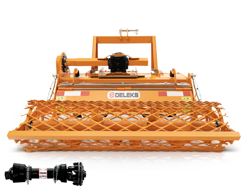 umkehrfräse mit feinkrümmelwalze für traktor mod dfu 120