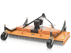 sichelmäher mit 3 horizontal angelegten messern 180cm mod dm 180