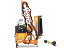 hydraulischer böschungsmulcher mit auslegearm für traktor mod airone 60