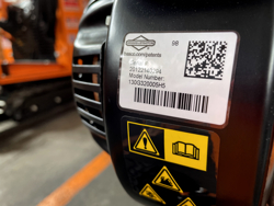 benzin häcksler schredder mit b&s motor mod dk 500 bs