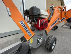 benzin häcksler schredder mit lifan motor mod dk 500 honda