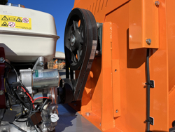 benzin häcksler schredder mit motor mod dk 900 lifan