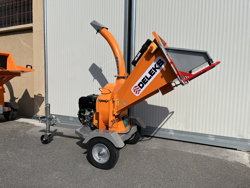 benzin häcksler schredder mit motor mod dk 900 bs