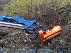 hydraulischer mulchkopf für minibagger mod arh 100