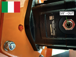 hydraulischer mulchkopf für minibagger mod arm 80