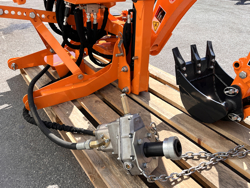 mini heckbagger für traktor inkl baggerlöffel mod drs 1000