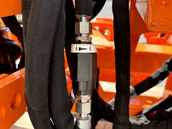 mini heckbagger für traktor inkl baggerlöffel mod drs 1000