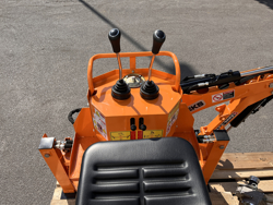 mini heckbagger für traktor inkl baggerlöffel mod drs 1000t