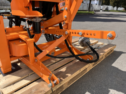 mini heckbagger für traktor inkl baggerlöffel mod drs 1000t