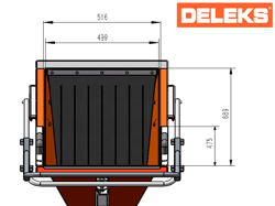 benzin häcksler schredder mit motor mod dk 900 lifan