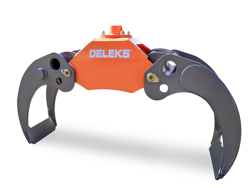 holzzange holzgreifer für kräne und mini bagger 5 bis 10t mod dk 18