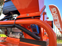 benzin häcksler schredder mit b&s motor mod dk 300 bs