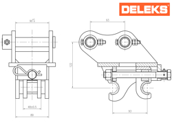 mechanische schnellwechsler fur minibagger