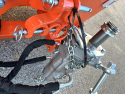 hydraulischer böschungsmulcher mit auslegearm für traktor mod merlo