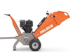 benzin häcksler schredder mit b&s motor mod dk 500 bs