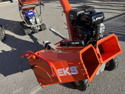 benzin häcksler schredder mit lifan motor mod dk 800 lf