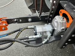 hydraulischer arm mit 130cm mähbalken mod falco h