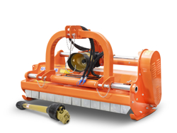 mittelschwerer mulcher mit hydraulische seitenverstellung für alle mittleren traktoren mit reifen oder gleisketten mod cervo 200