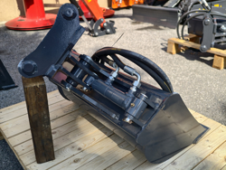 grabenraumloffel schwenkloffel hydraulisch fur minibagger s100 600s30