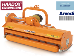 mulcher mit seitenverstellung für mittelschwere ausführung 160 cm mod leopard 160 sp