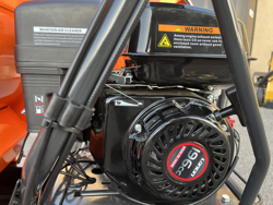 benzin häcksler schredder mit motor mod dk 1000t