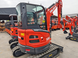 minibagger mit zubehör 2.8 ton mod s280ck