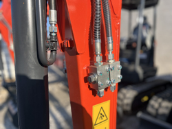 minibagger mit zubehör 2.7 ton mod s280 kubota