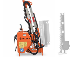 hydraulischer böschungsmulcher mit auslegearm für traktor mod airone