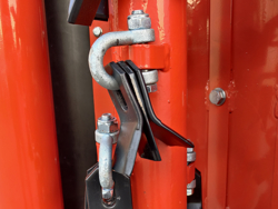 hydraulischer böschungsmulcher mit auslegearm für traktor mod airone