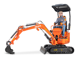 minibagger mit zubehör mod m90se