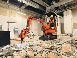 minibagger mit zubehör 1.1ton mod e110