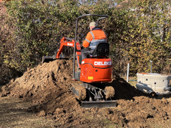 minibagger mit zubehör 1 ton mod m100