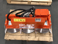 hydraulische astsage mit 3 sageblattern cutter3