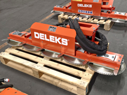 hydraulische astsage mit 5 sageblattern hrdisc5