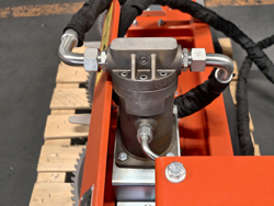 hydraulische astsage mit 5 sageblattern cutter5