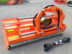 mittelschwerer mulcher mit hydraulische seitenverstellung für alle mittleren traktoren mit reifen oder gleisketten mod cervo 180