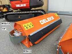 hydraulischer mulchkopf für minibagger mod ar 60