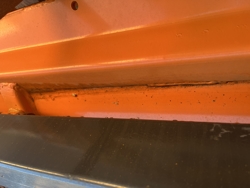 schneeschild für minibagger oder gabelstapler 175 cm mittelschwere ausführung mod ln 175 m REVISIERT 8