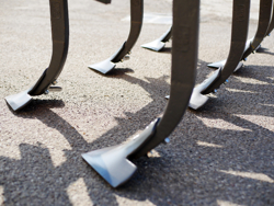 cultivateur déchaumeur à 7 dents largeur de travail 140cm equipé de dents d oie mod de 140 7 v