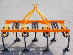 cultivateur à dents d oie ou dents droites largeur 165cm pour tracteur agricole mod de 165 7 v