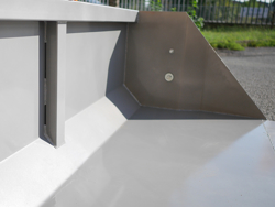 godet benne pour tracteur renforcé pour terre neige etc mod prm 160 h