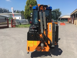 epareuse hydraulique pour tracteur avec broyeur ou taille haie mod airone 80