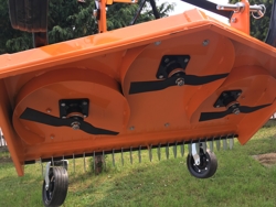 tondeuse 3 lames pour micro tracteurs dm 120