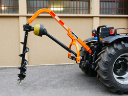 tarrière portée pour tracteur avec cardan modèle l 30