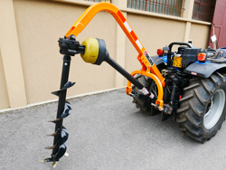 tarrière portée pour tracteur avec cardan modèle l 30